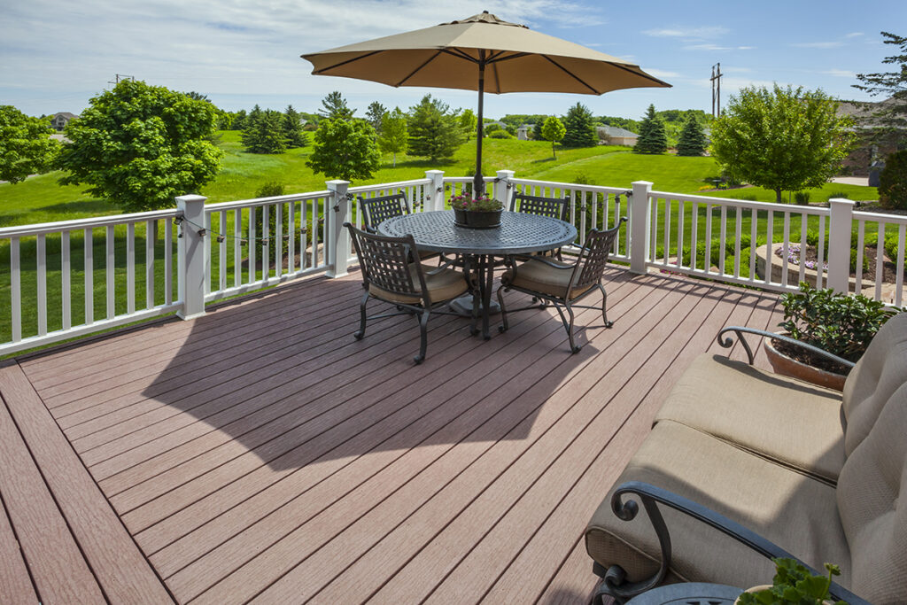 Deck Builder in Belmont, NC deck and fence connection